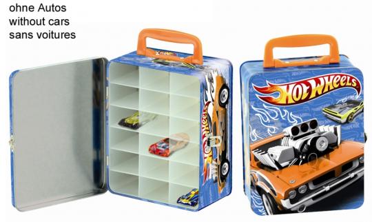 Hot Wheels Cars collecting case (for 18 cars), of tin 